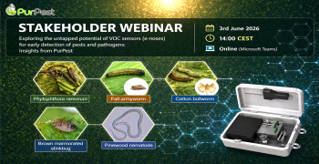 PurPest Stakeholder Webinar: VOC sensors for early pest and pathogen detection