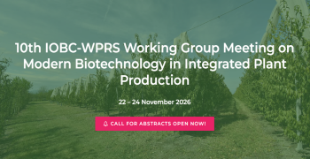 PurPest to Participate in the 10th IOBC-WPRS Working Group Meeting on Innovative Pest Control
