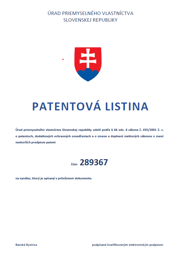 Stelios and Kiran at Agroscope Patent SK 289367