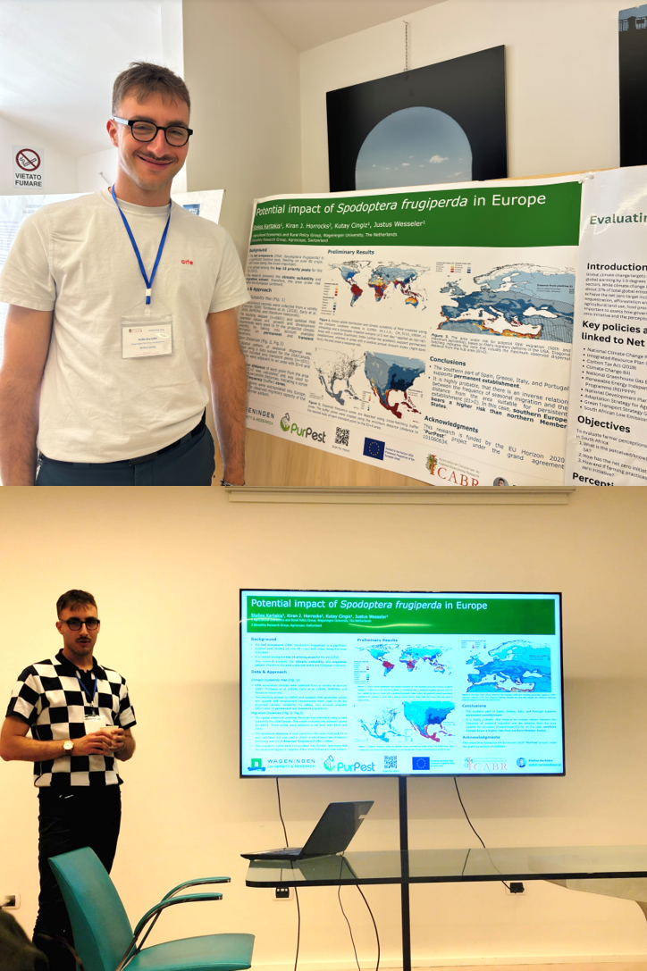 Daniel Wright presenting PurPest