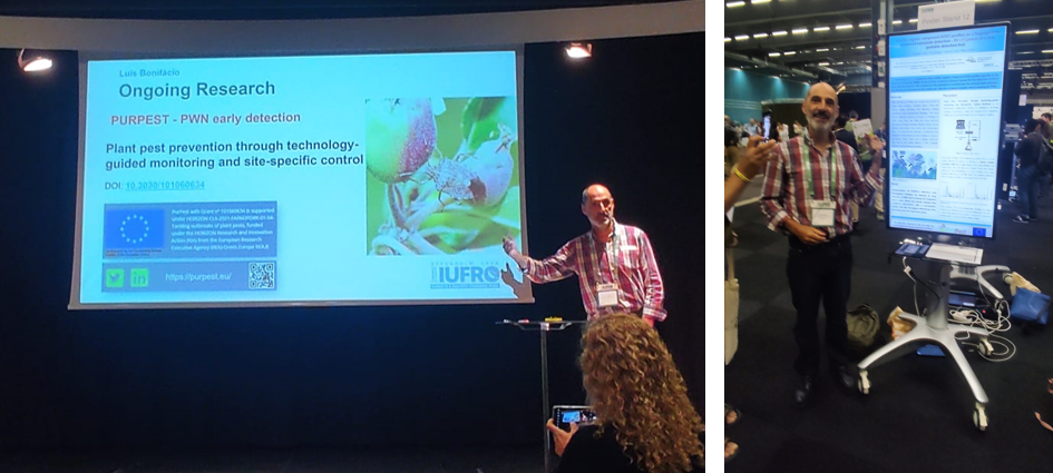 Daniel Wright presenting PurPest