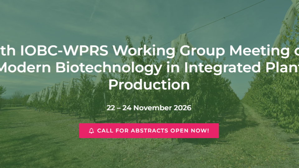 PurPest to Participate in the 10th IOBC-WPRS Working Group Meeting on Innovative Pest Control